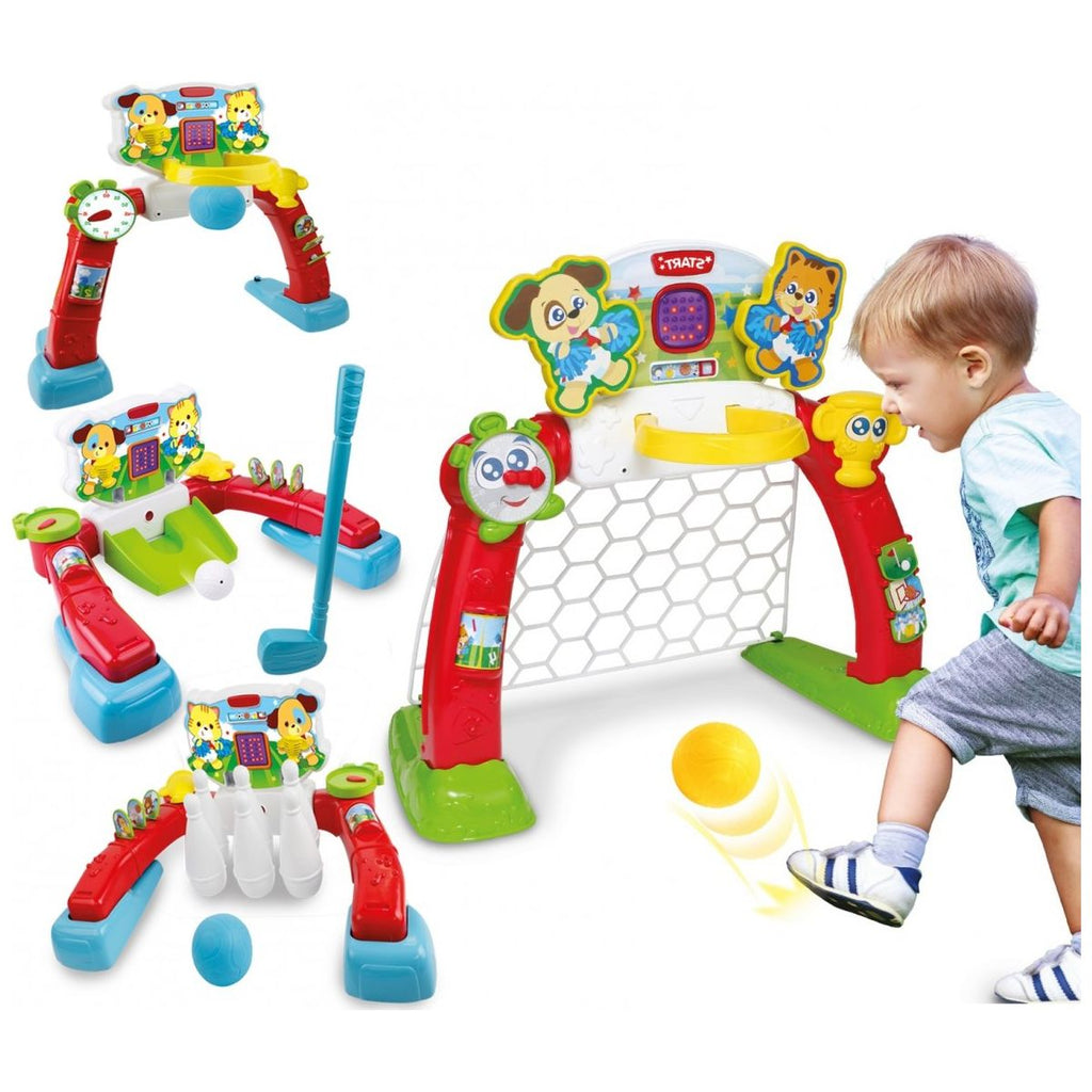 Winfun 4-In-1 Sports Center Playset (06003A)  Age- 18 Months & Above