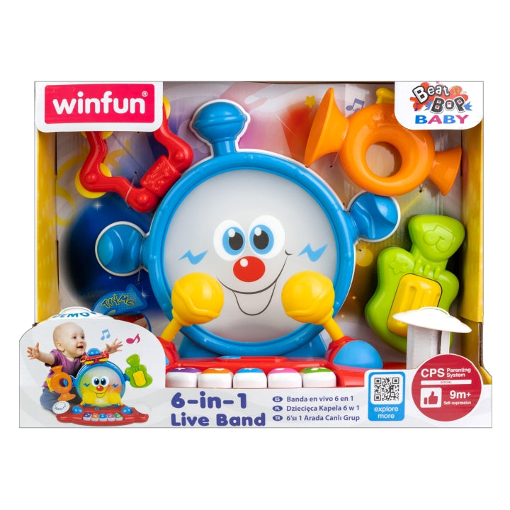 Winfun 6-in-1 Live Band (002087) Age- 9 Months & Above