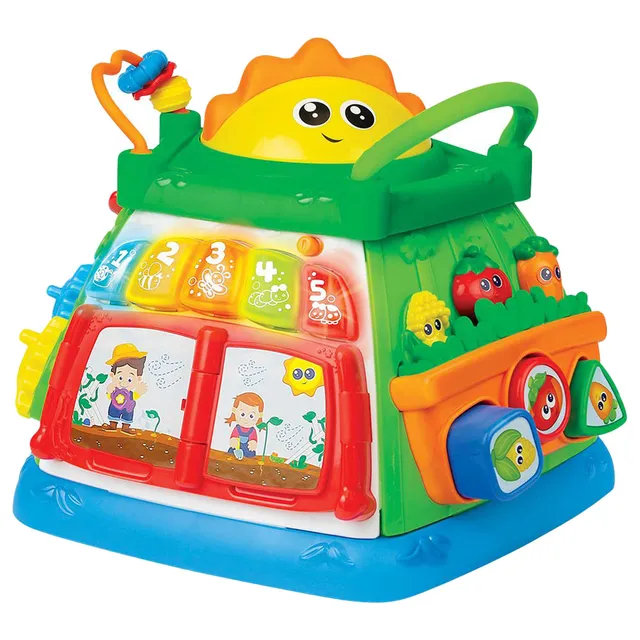 Winfun Lil' Greenthumb Activity Cube (000631) Age- 6 Months & Above