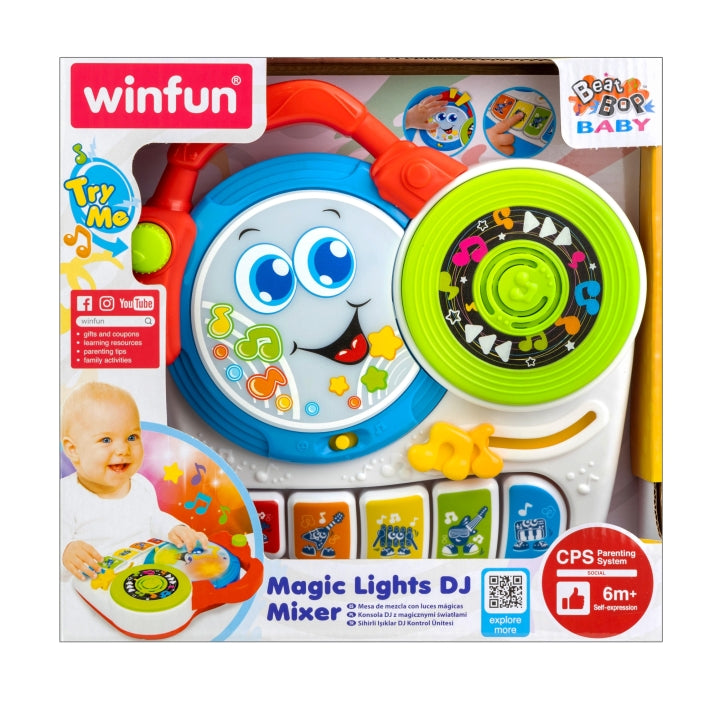 Winfun Magic Lights DJ Mixer (001801) Age- 6 Months & Above
