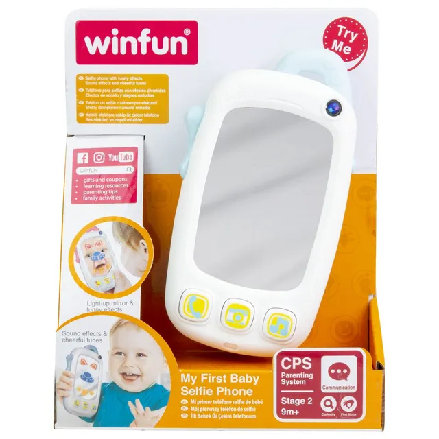 Winfun My First Baby Selfie Phone Blue (00767) Age- 9 Months & Above