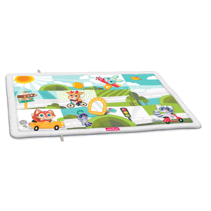 Winfun Snuggle Pals Super Playmat (710015) Age- Newborn & Above
