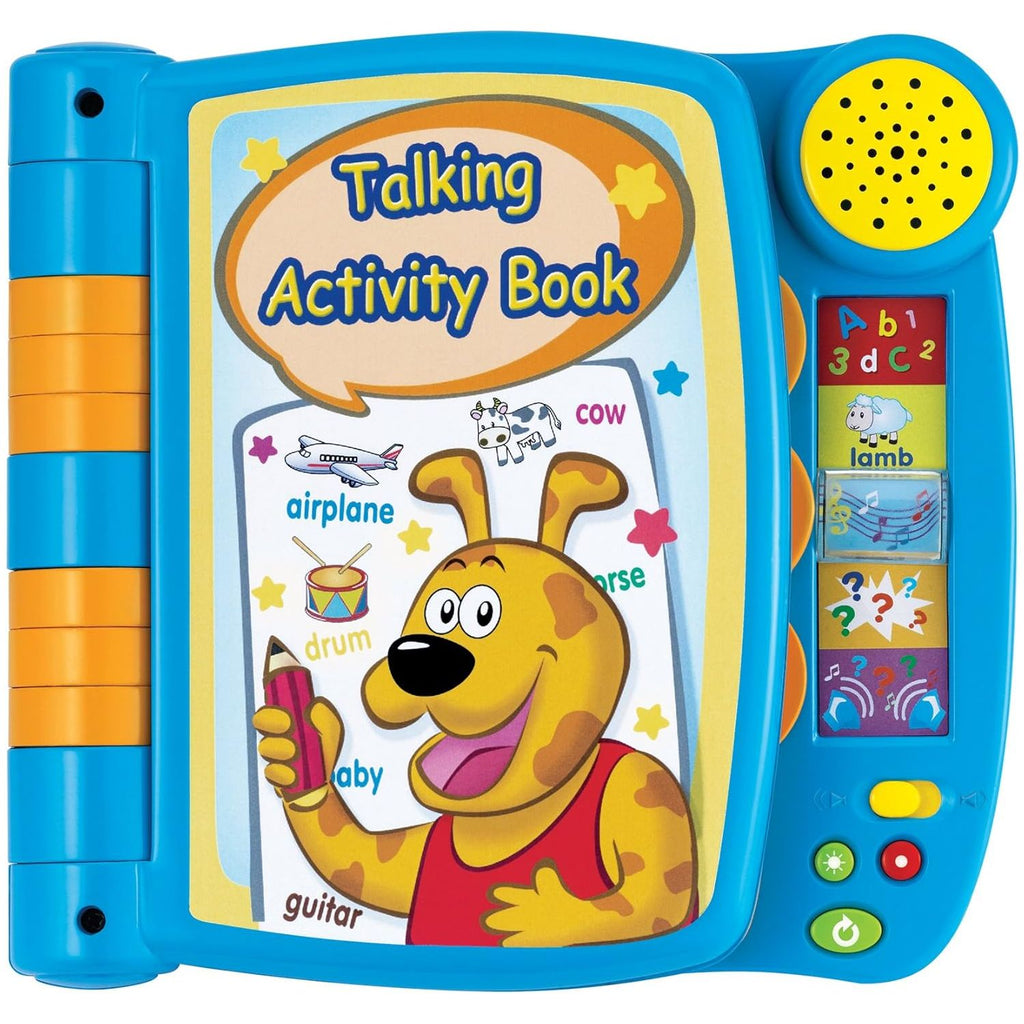 Winfun Talking Activity Book, Multi Color (009019) Age-18 Months & Above
