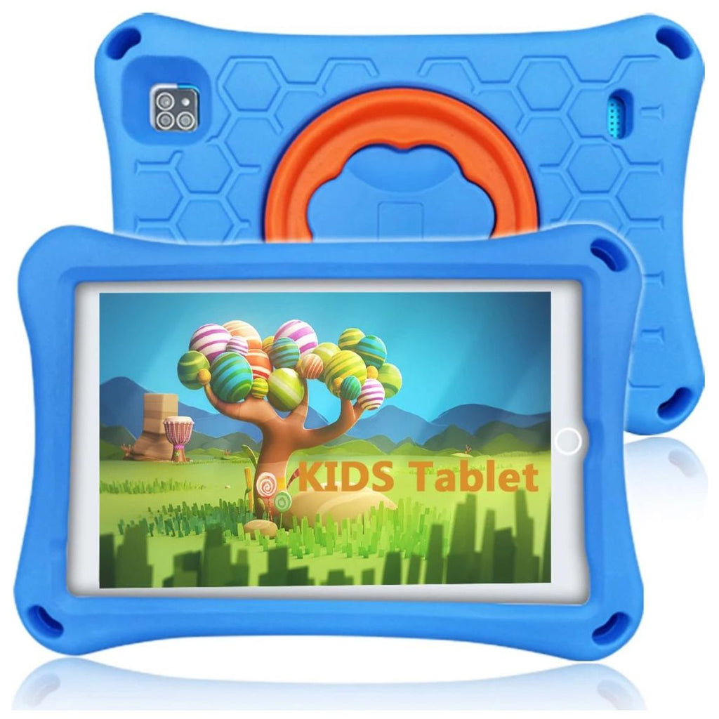 Wintouch 8-Inch Android Kids Tablet K18Pro with SIM Card Insert,Dual Camera & Inbuilt Google Play Store Blue Age- 2 Years & Above