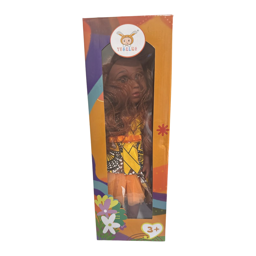 YOUDOUHO Vinyl Black Dolls(Yd205785)  Age- 3 Years & Above