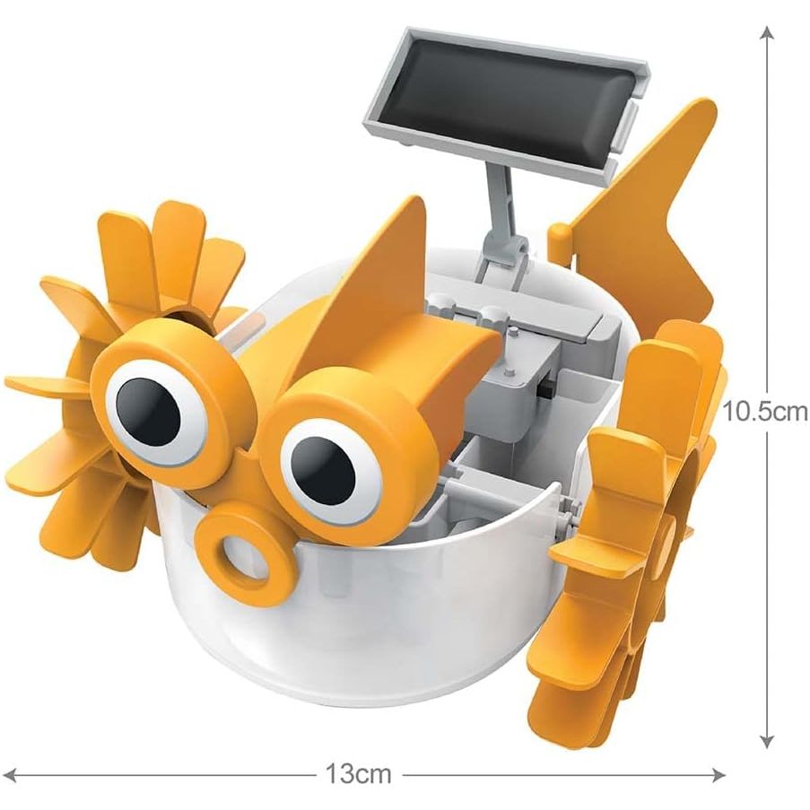 4M Aqua Robot with Solar Hybrid Power Multicolor Age- 5 Years & Above
