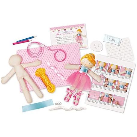 4M Doll Making Kit Ballerina Pink Age- 8 Years & Above