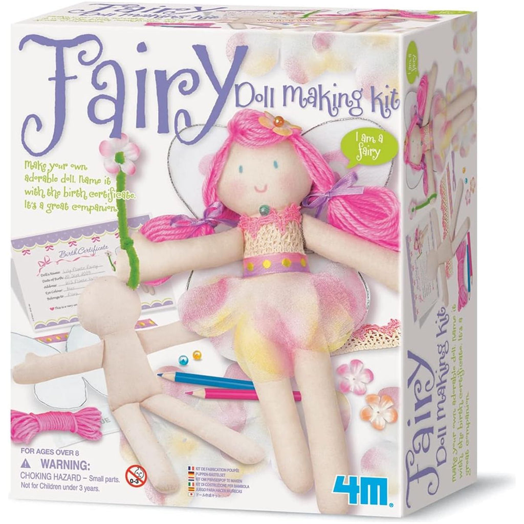 4M Doll Making Kit Fairy Multicolor Age- 8 Years & Above