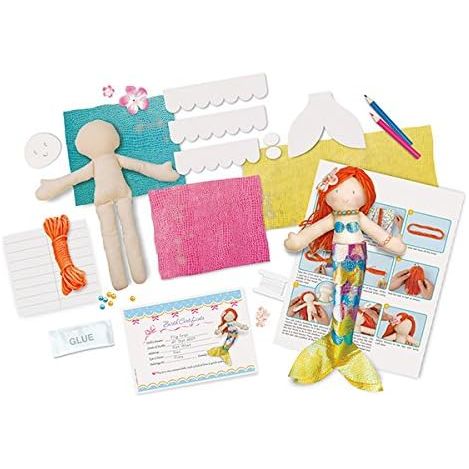 4M Doll Making Kit Mermaid Multicolor Age- 8 Years & Above