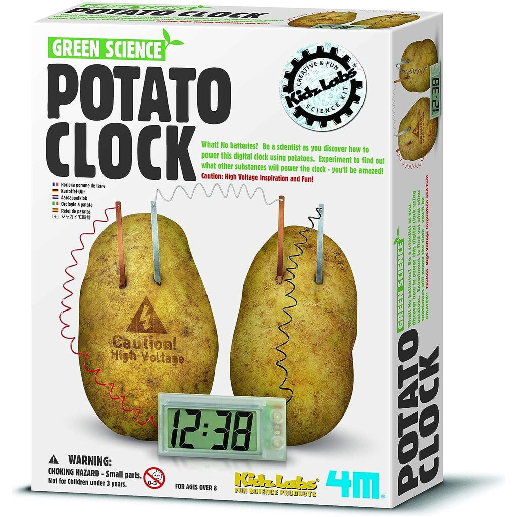 4M Green Science Potato Clock Age- 8 Years & Above