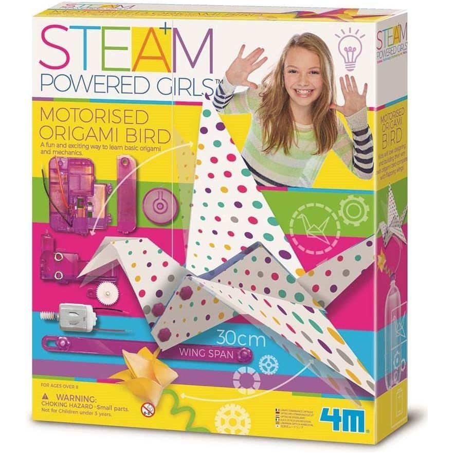 4M KidzLabs Steam Powered Origami Bird Age- 8 Years & Above
