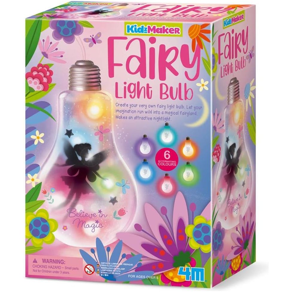 4M Kidzmaker Fairy Light Bulb Multicolor Age- 5 Years & Above
