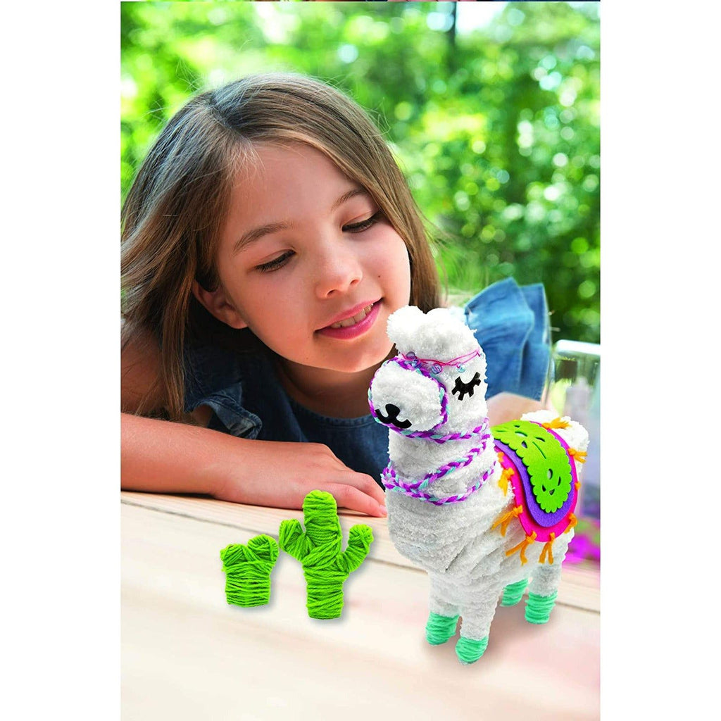 4M Kidzmaker Make Your our Llama Doll Multicolor Age-5 Years & Above