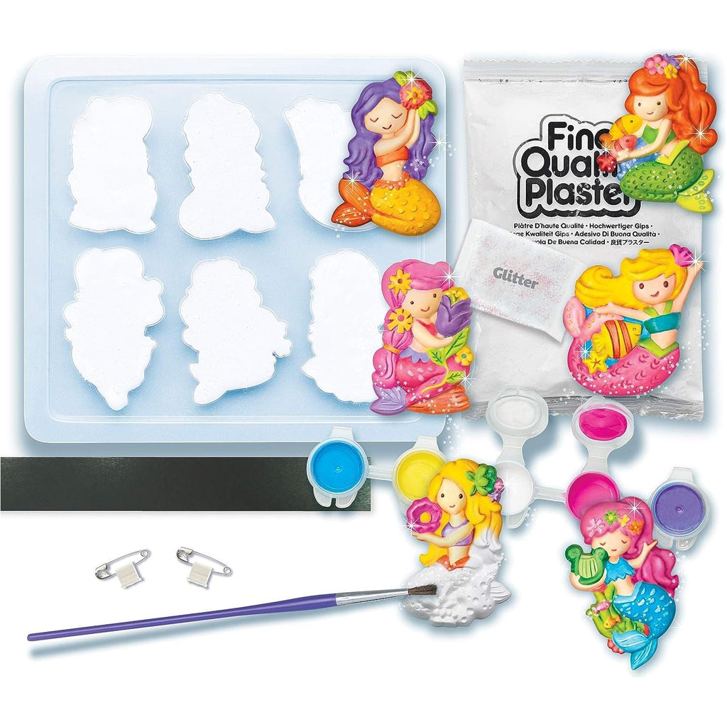 4M Mould And Paint Glitter Mermaid Age- 5 Years & Above