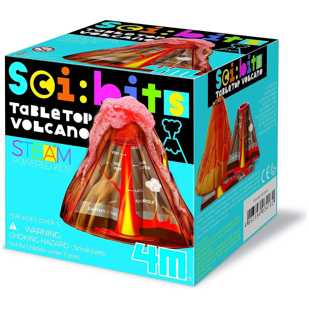 4M Sci:Bits Table Top Volcano Age- 3 Years & Above