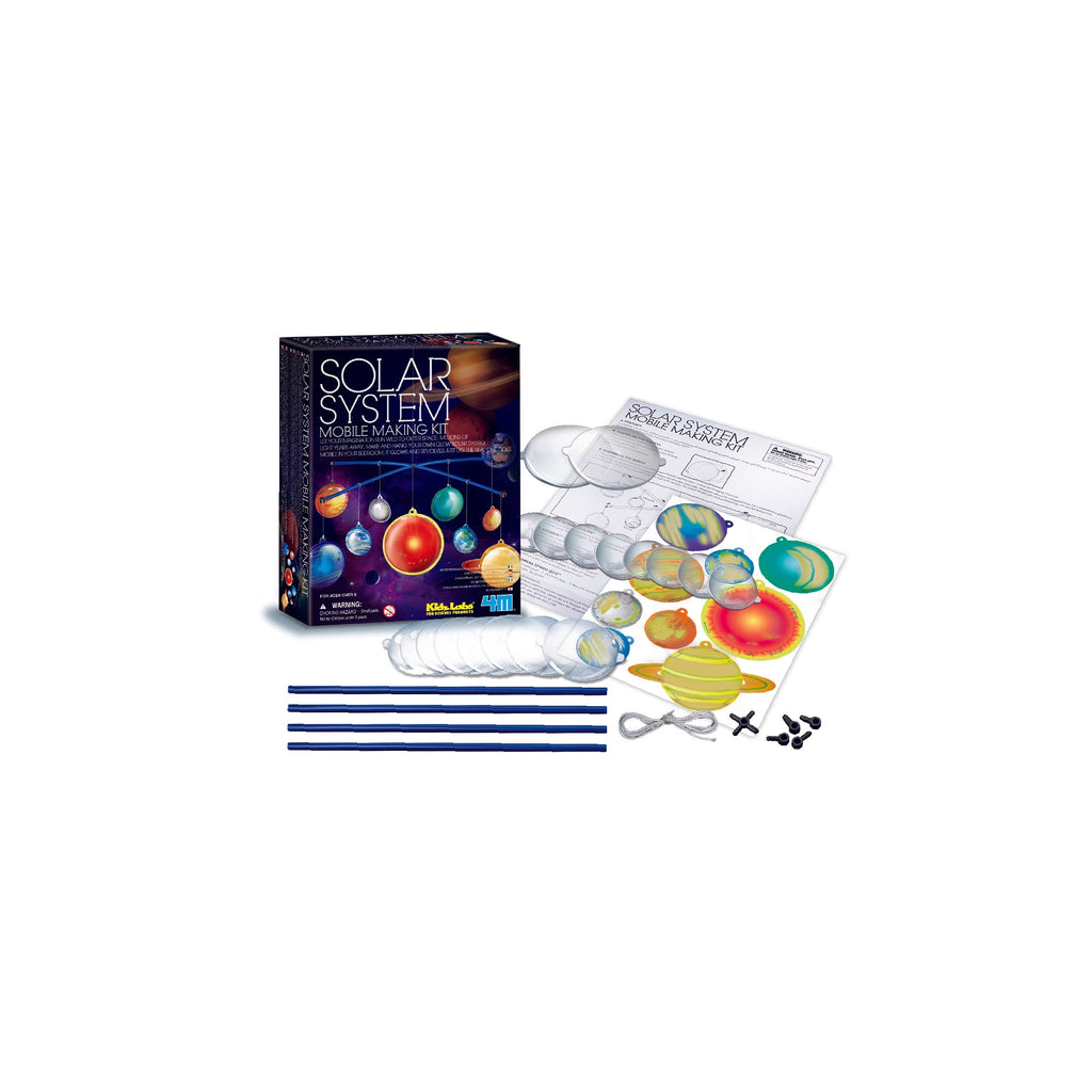 4M Solar System Mobile Making Kit Multicolor Age- 3 Years & Above