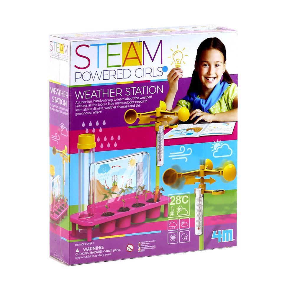 4M Powered Girls Steam Weather Station Learning Toy Age- 8 Years & Above