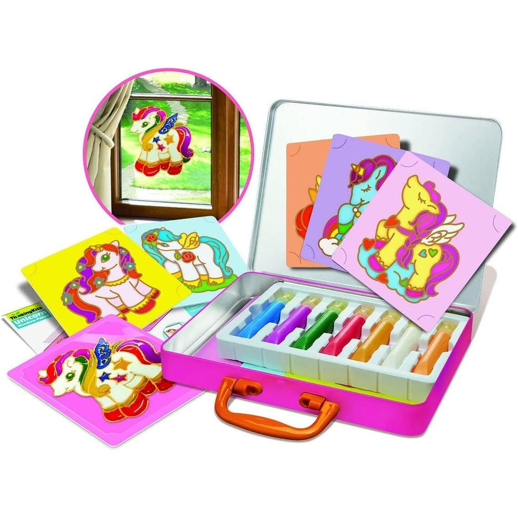 4M Thinking Kits Unicorn Window Paints Age- 4 Years & Above