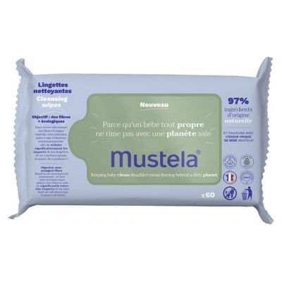 Mustela Avocado Cleansing Wipes 60 Wipes