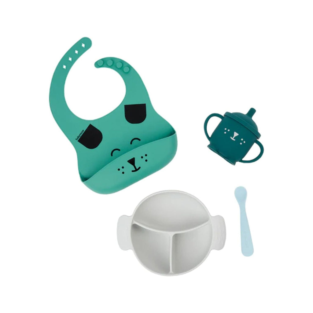 Babymoov 4-piece LEARN'ISY Dog Meal Box/Feeding Set Age-15 Months to 24 Months