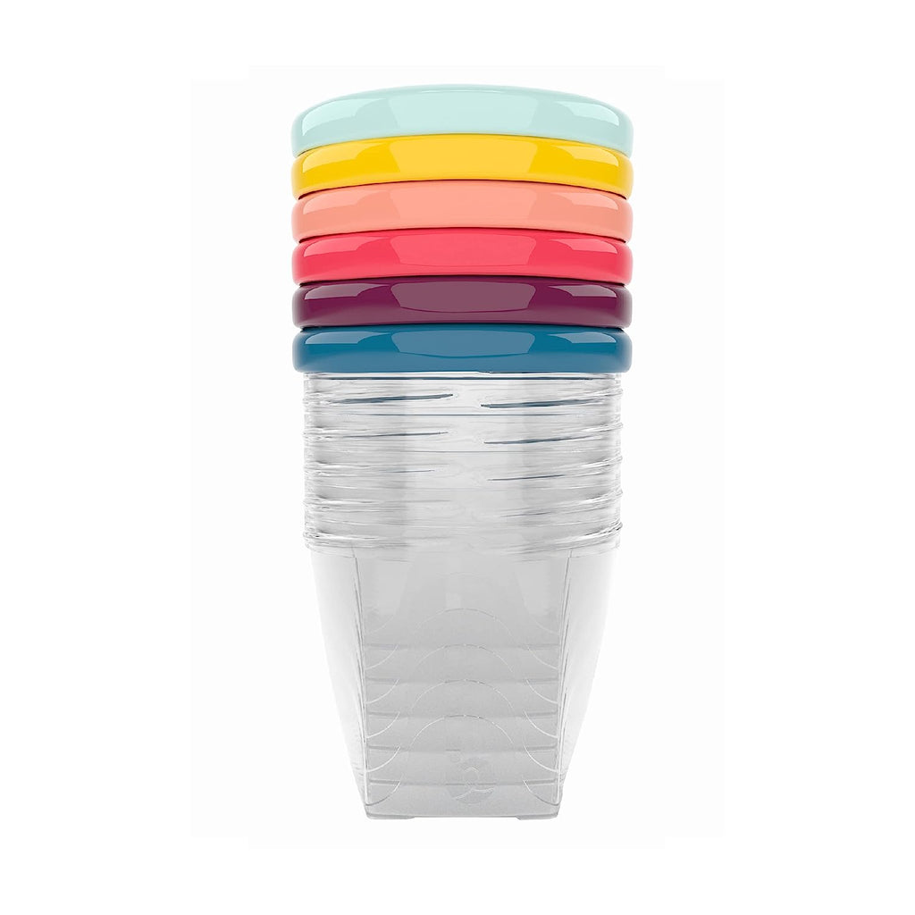 Babymoov Baby Bowls Storage Food Containers 120Ml (Set of 4) Multicolor Age-4 Months & Above