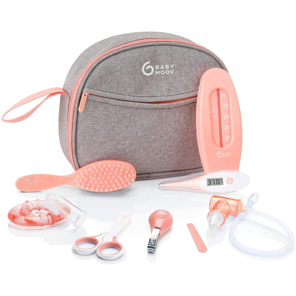 Babymoov Baby Grooming Kit Grey/Pink Age- Newborn & Above