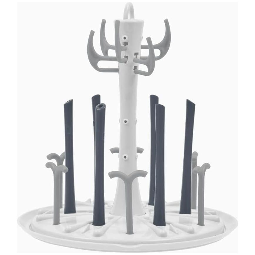 Babymoov Compact Bottle Drying Rack Grey Age-Newborn & Above