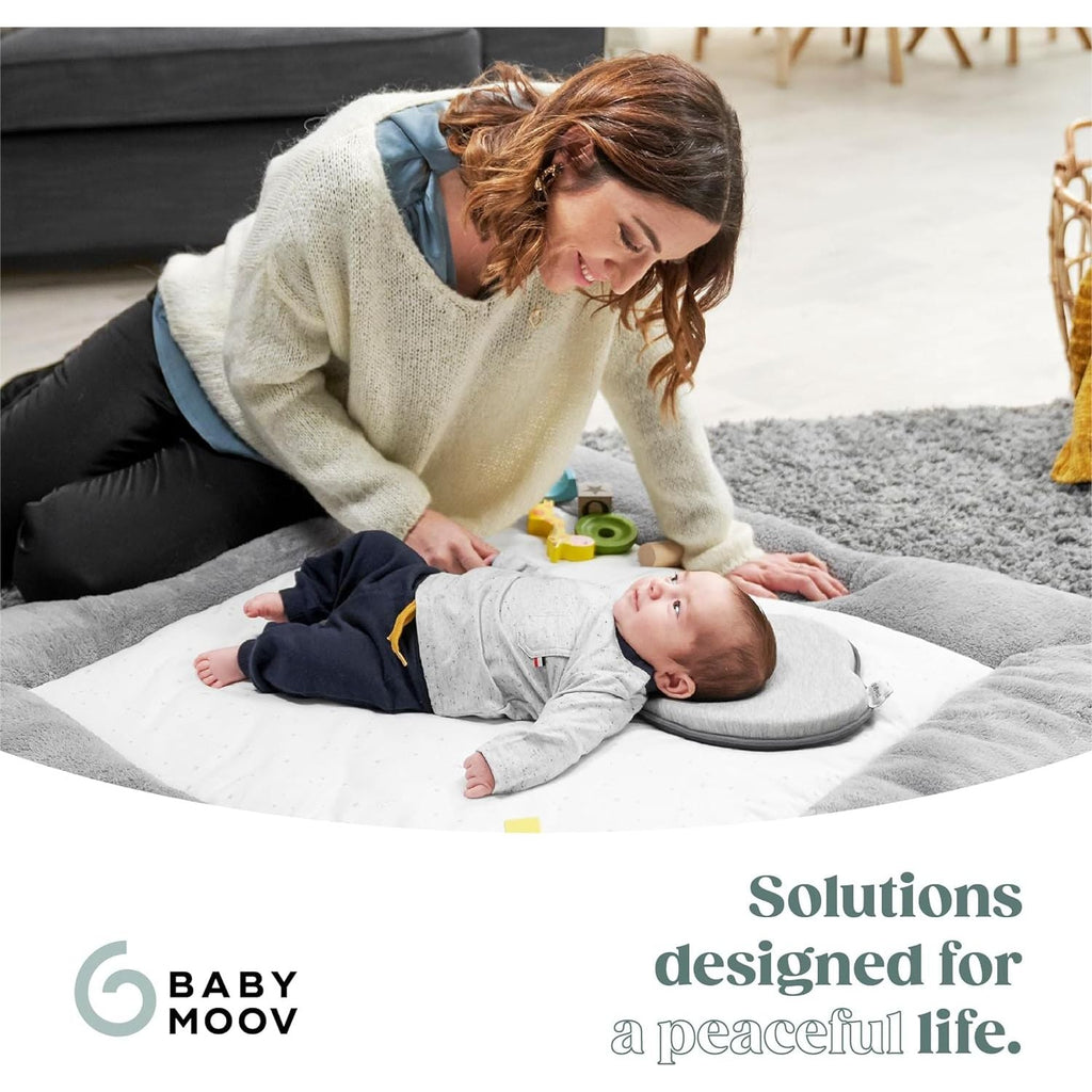 Babymoov Lovenest Original Baby's Headrest Pillow Smokey Grey Age- Newborn & Above