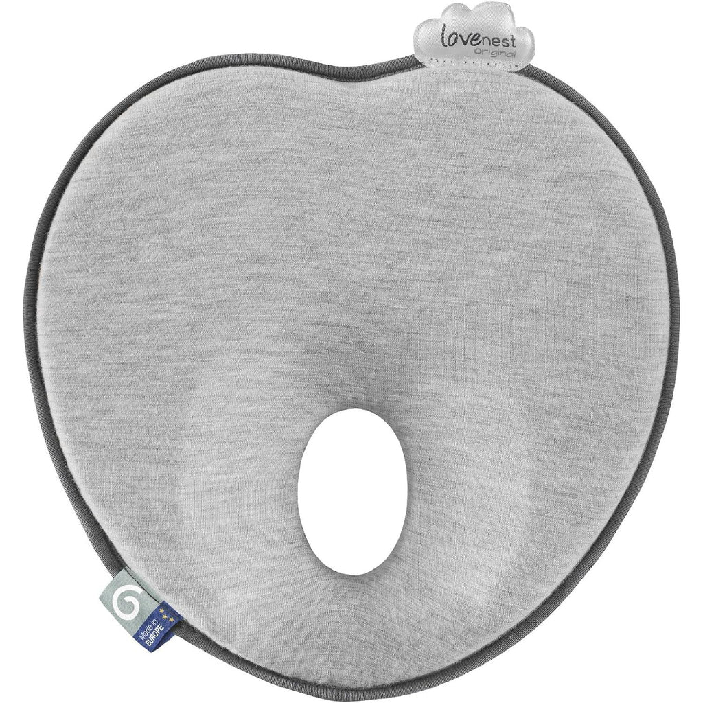 Babymoov Lovenest Original Baby's Headrest Pillow Smokey Grey Age- Newborn & Above