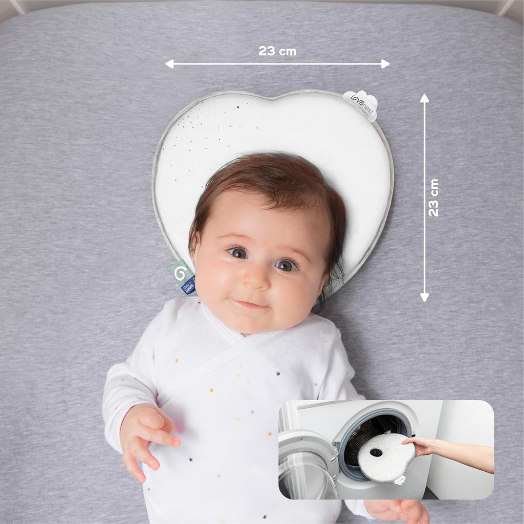 Babymoov Lovenest Original Baby's Headrest Pillow White Age- Newborn & Above