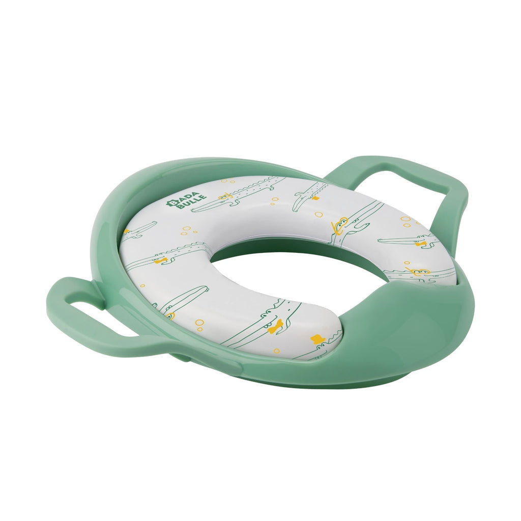 Babymoov Toilet Training Seat with Handles Green Age- 18 Months & Above