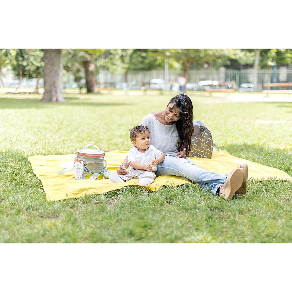 Badabulle Mountain Insulated Lunch Feeding Bag Grey Age-Newborn & Above