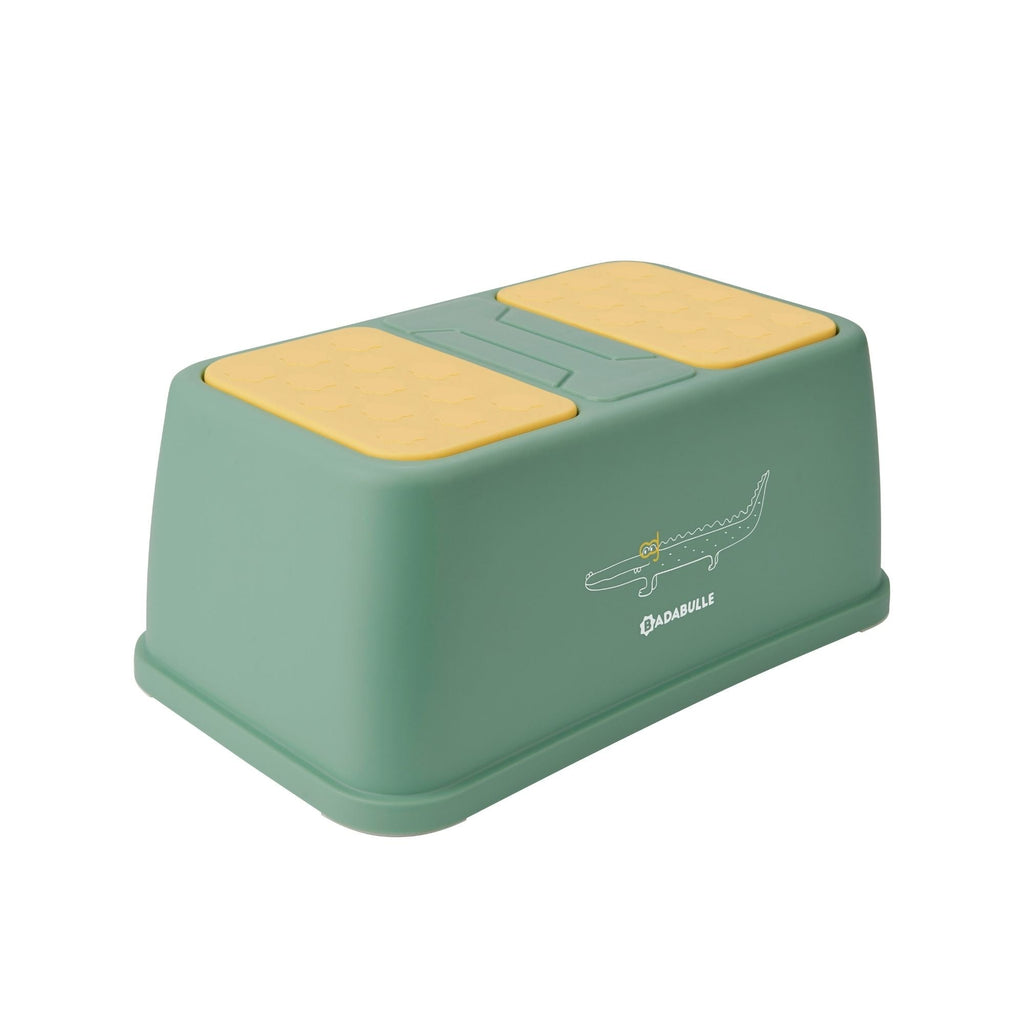 Badabulle Non-Slip Infant Step Stool Green/Yellow Age- 18 Months & Above