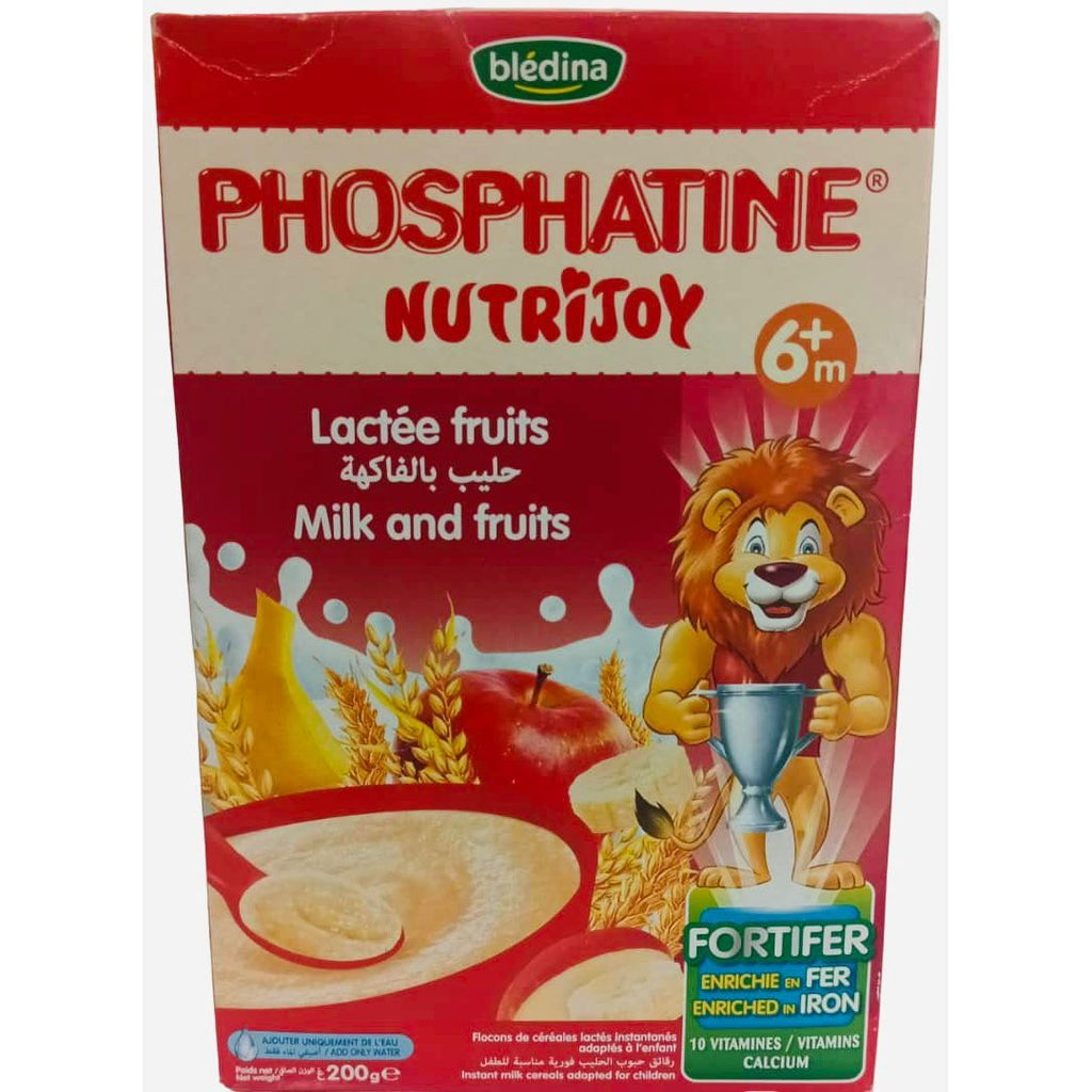 Bledina Lait Phosphatine Milk & Fruits 6M+ 200Gm