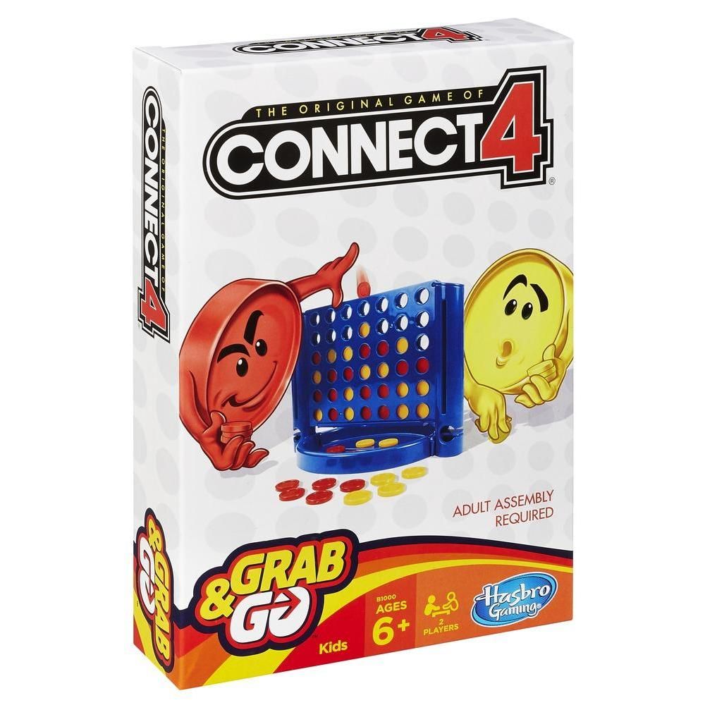 Connect 4 Grab And Go Board Game Age- 6 Years & Above