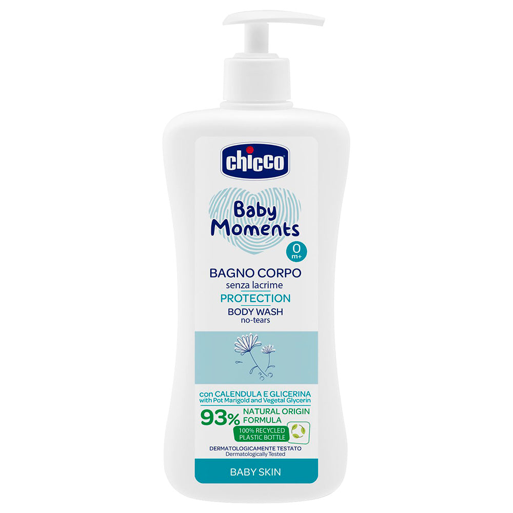 Chicco Baby Moments Body Wash No-Tears Protection for Baby Skin 500ml Multicolor Age-Newborn