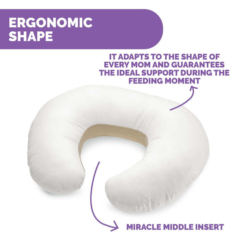 Chicco Boppy Baby Maternity & Nursing Pillow Cream Life Tree