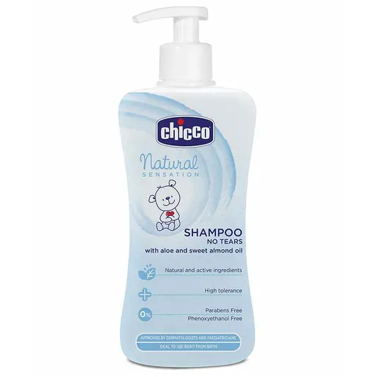 Chicco Natural Sensation No Tears Shampoo, 300ml Multicolor Age-Newborn
