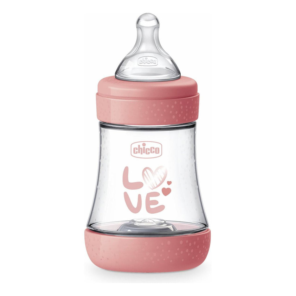 Chicco Perfect5 Baby Bottle 0M+ Silicone Blue 150ml