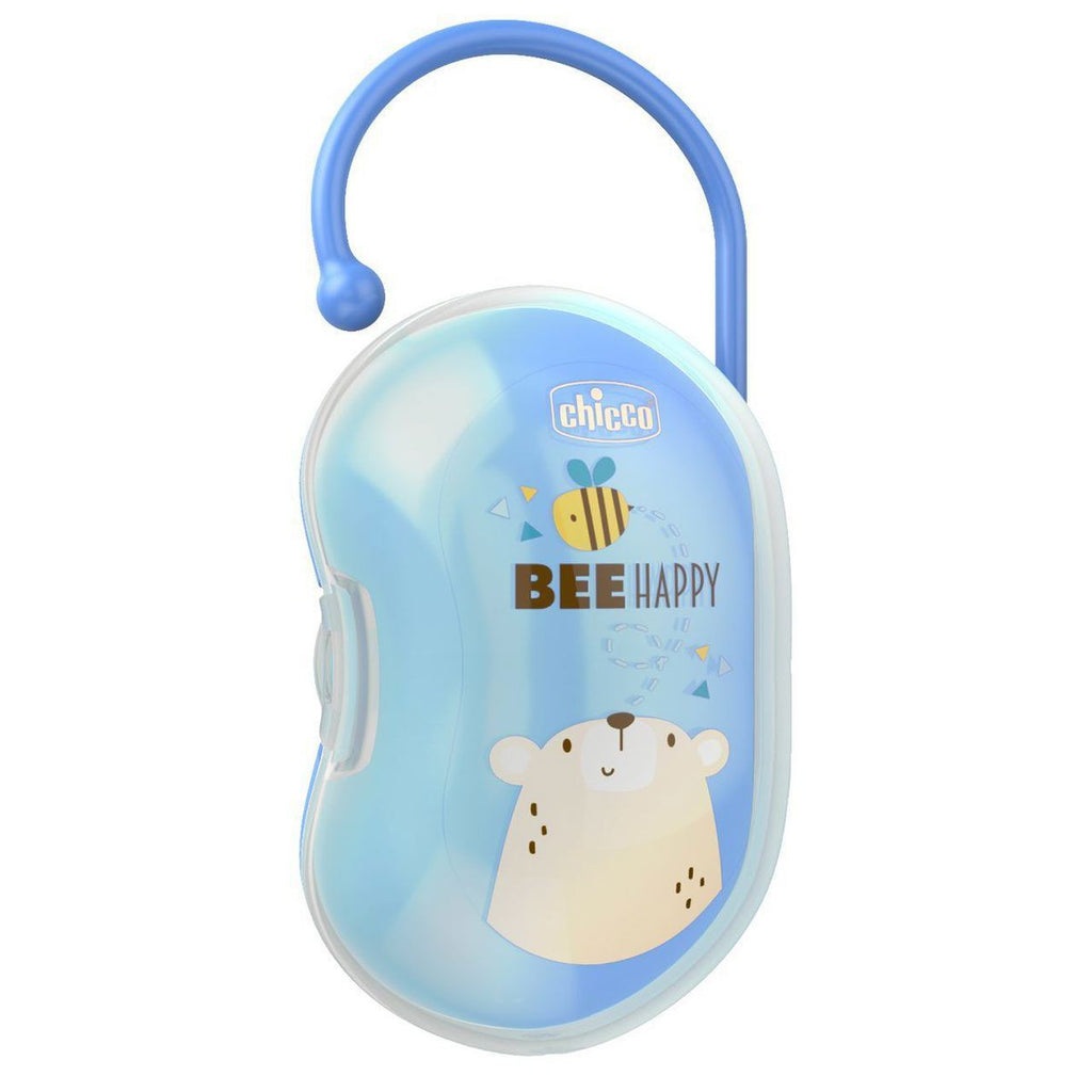Chicco Soother Holder For 2 Soothers Blue(0020520)