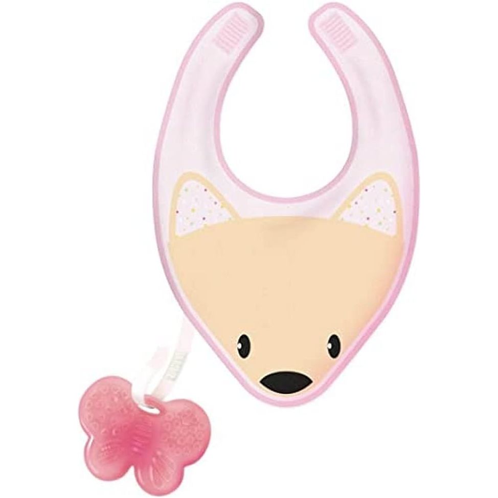 Chicco Teether Fresh Bib Girl(0258210)