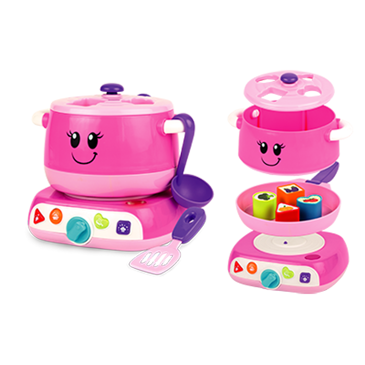 Clementoni 3-In-1 Magic Pot(00762G) Age- 18 Months & Above
