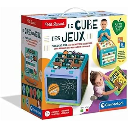Clementoni 52547 Educational Cube Game Age- 3 Years & Above
