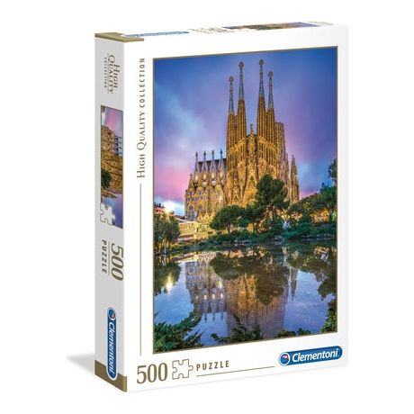 Clementoni High Quality Collection Barcelona 500 Pcs Puzzle Age- 8 Years & Above