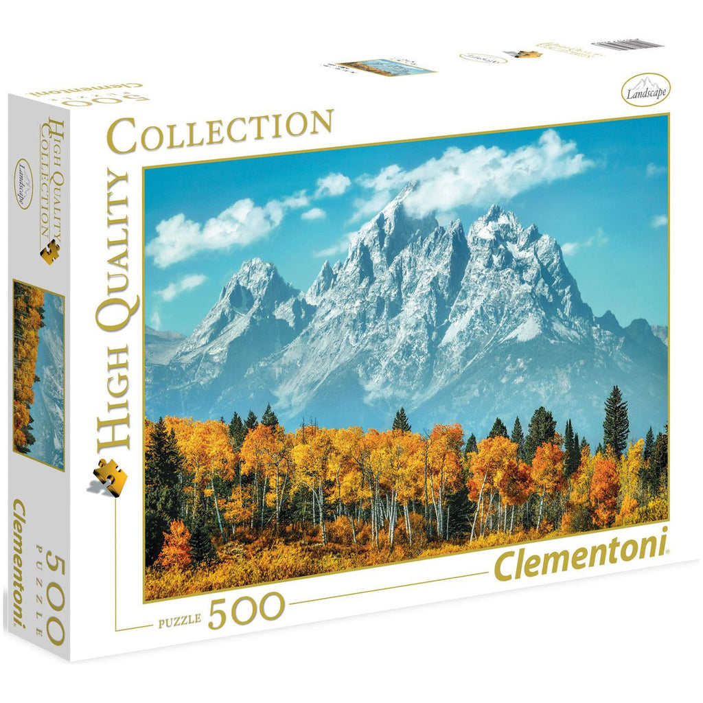 Clementoni Puzzle High Quality Collection Grand Teton In Fall 500 Pcs 1220-35034 Age- 8 Years & Above