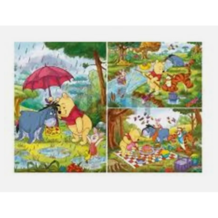 Clementoni Puzzles 3X48 Winnie The Pooh 2018(25232) Age-5 Years & Above