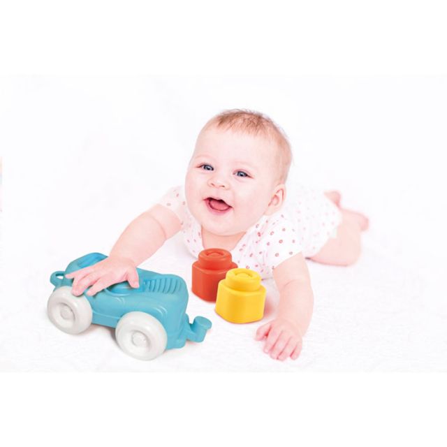 Clementoni Touch, Move & Play Soft Clemmy Sensory Train Multicolor Age- 12 Months & Above