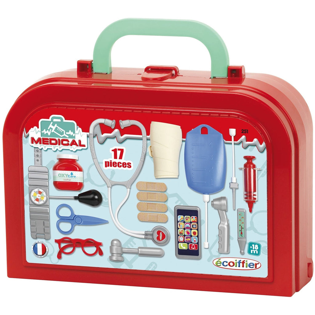 Ecoiffier - Deluxe Doctor Case Multicolor Age-3 Years & Above