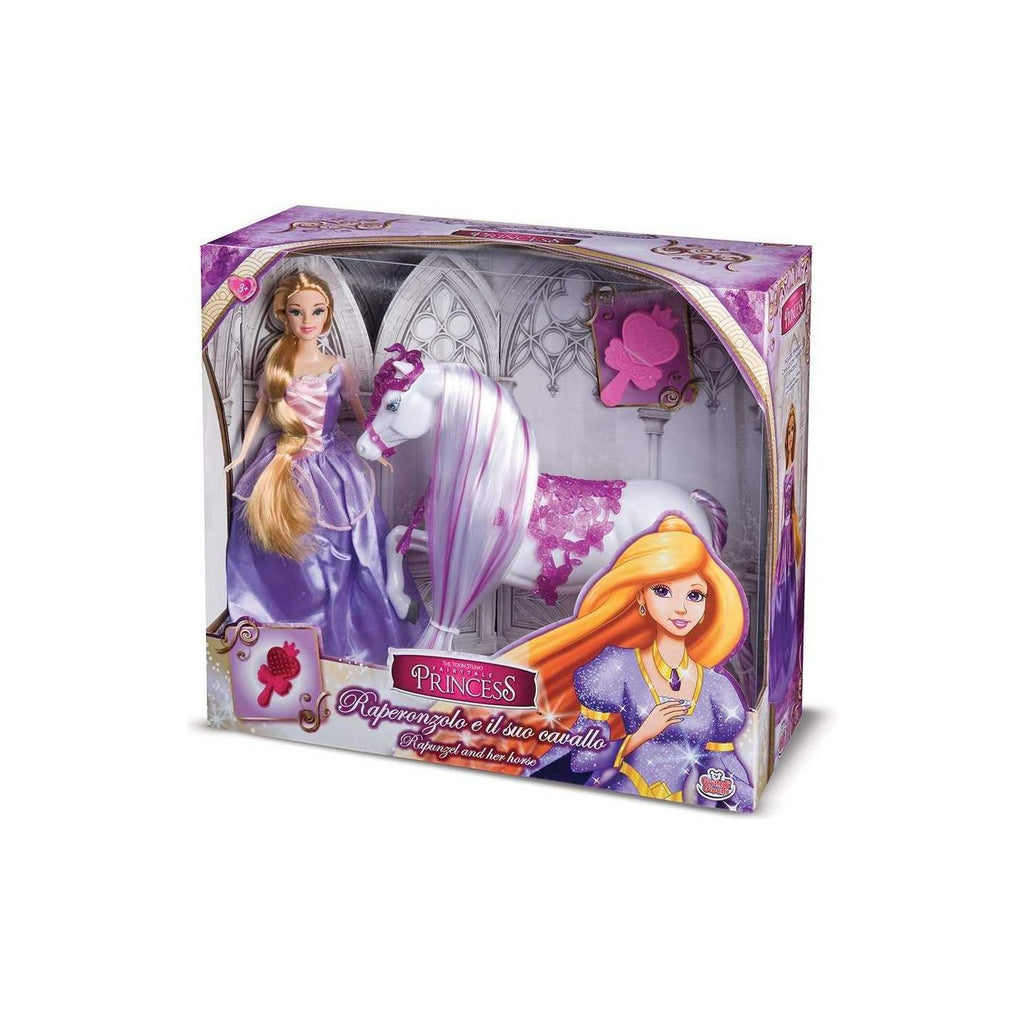 Giachi Princess Rapunzel 30Cm Con Cavallo(Gg02952E) Age- 18 Months & Above