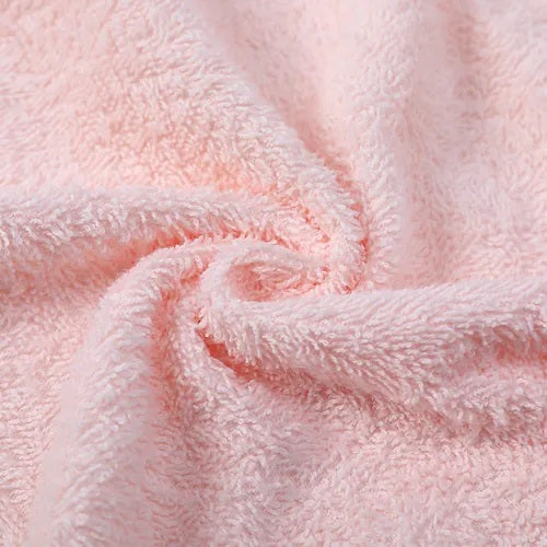 Motherschoice Supersoft Baby Cotton Embroidery Hooded Towel (76 x 76 cm) Pink IT4580 Age- Newborn & Above